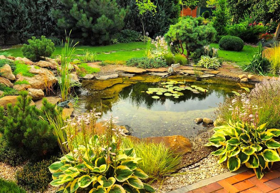 Декоративный водоем