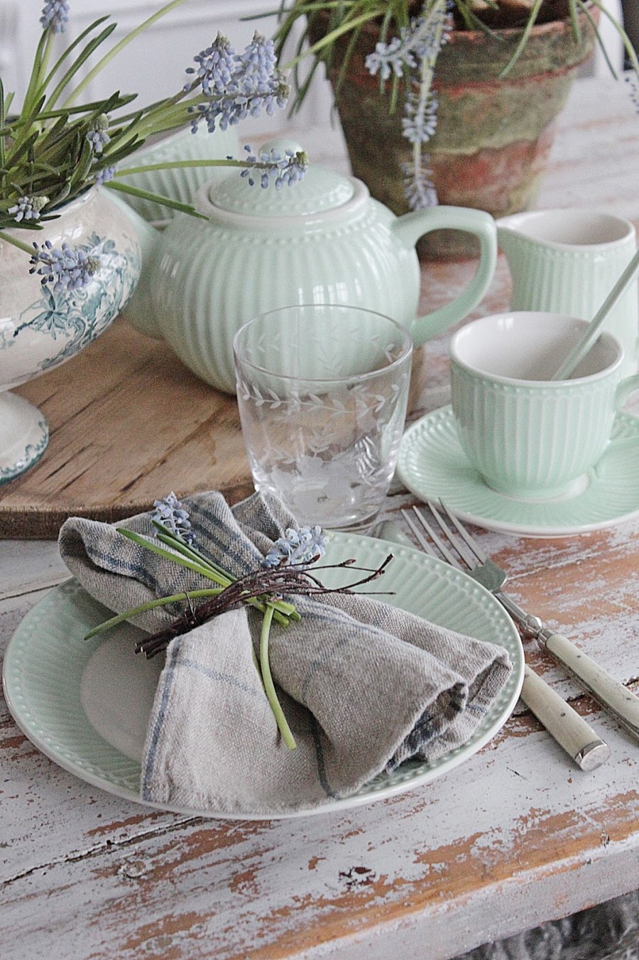 Чайная церемония в стиле Прованс