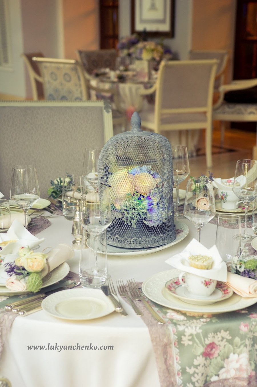 Шебби Шик сервировка