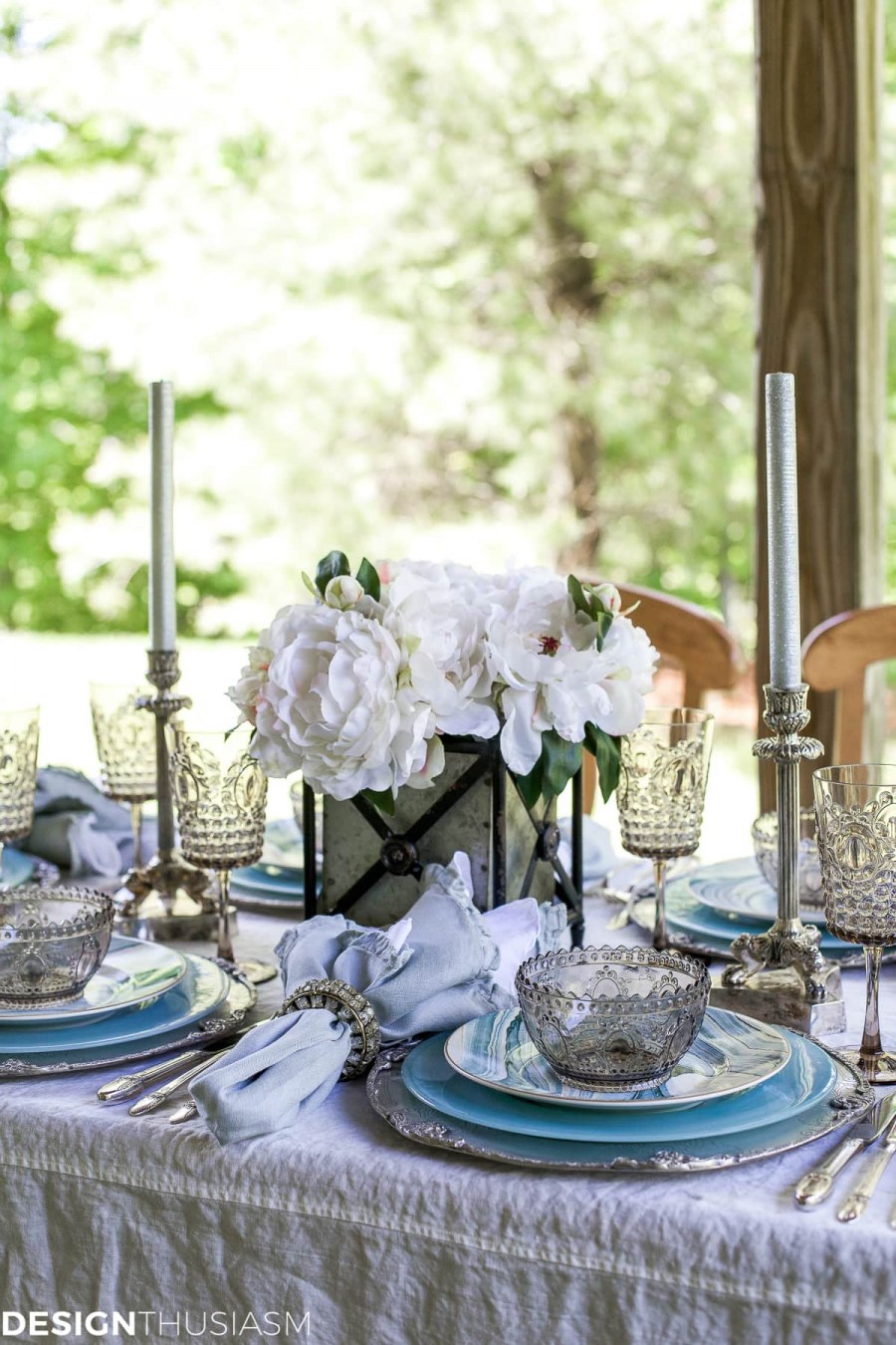 Сервировка в стиле Прованс