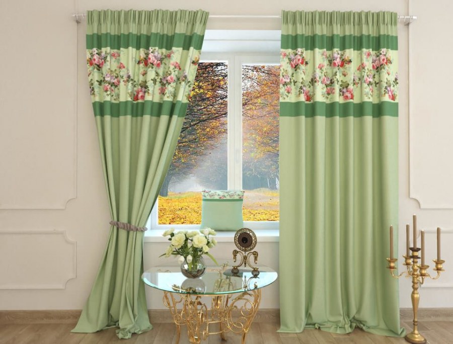 Шторы блэкаут в стиле Прованс