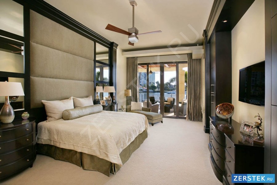 Разные стили спальных комнат
