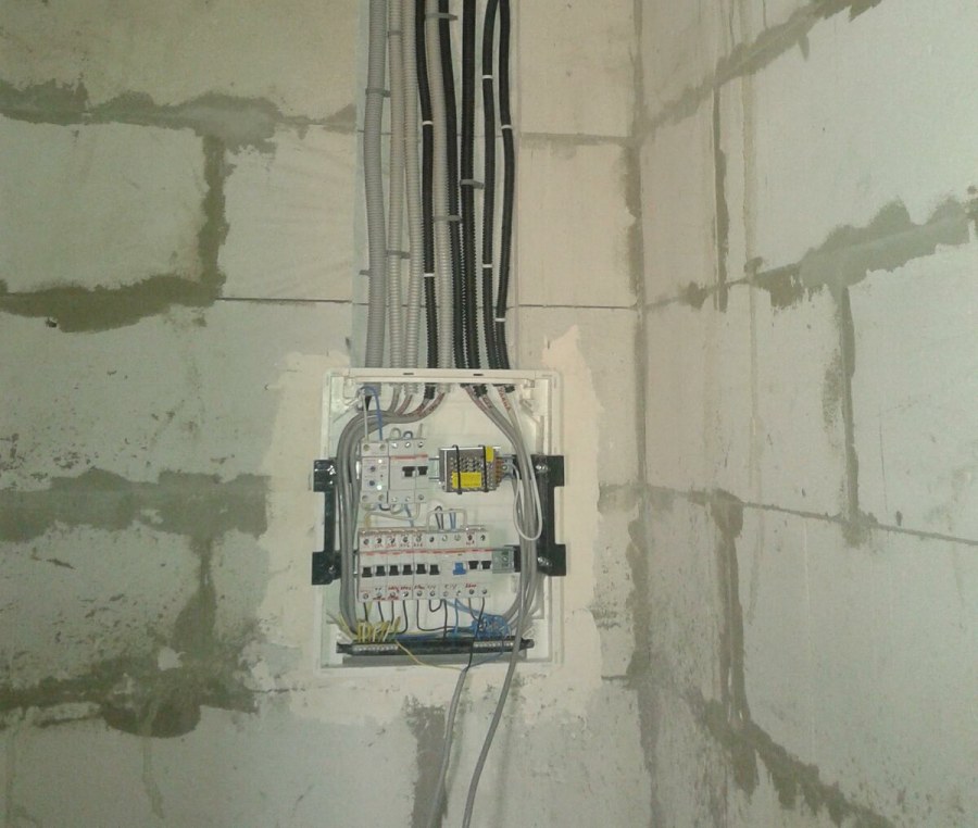 Прокладка проводов