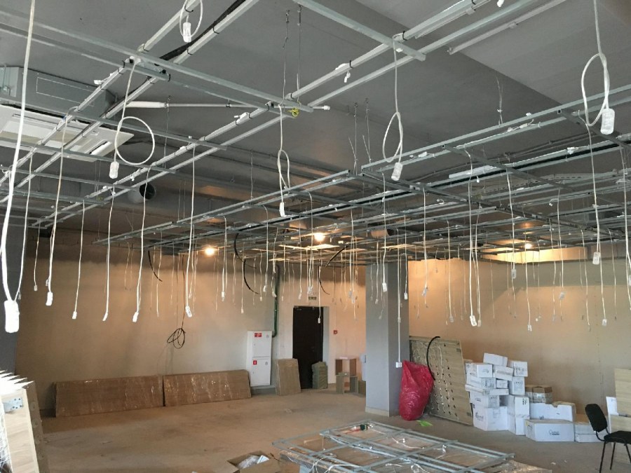 Электромонтаж производственных помещений