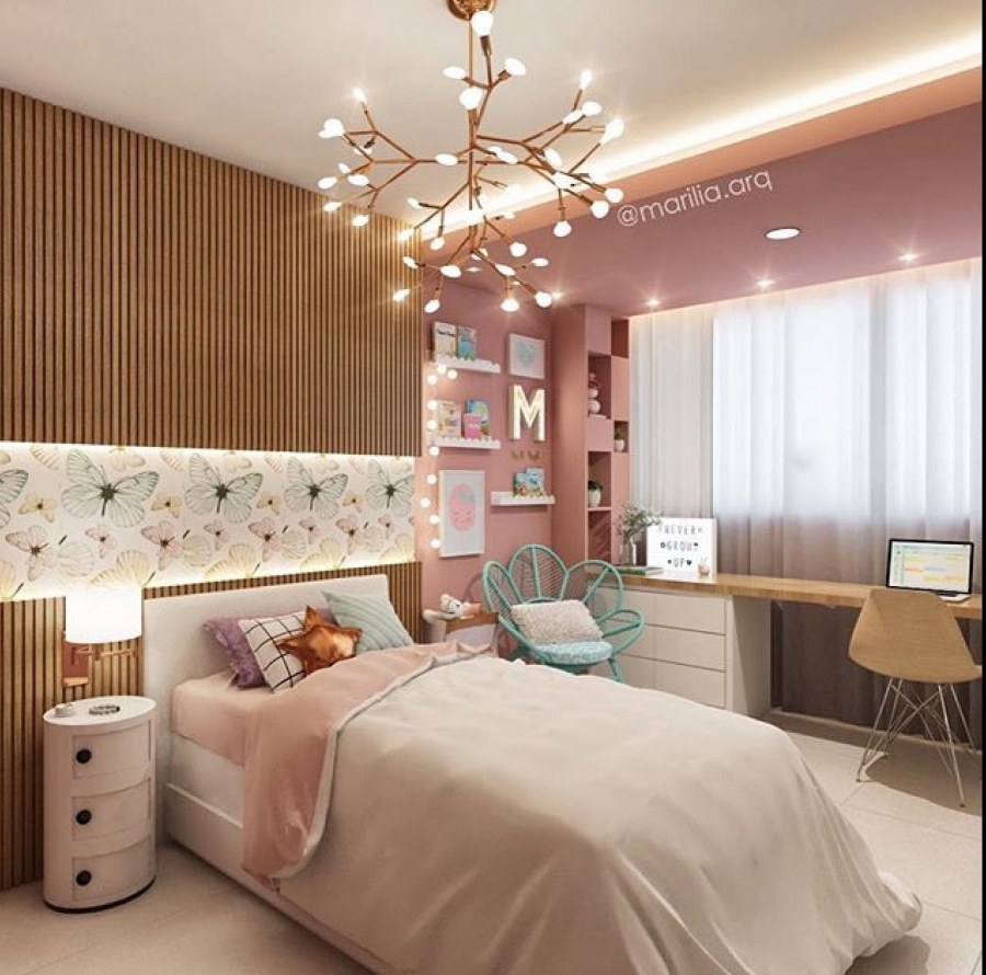 Современная спальня для девочки