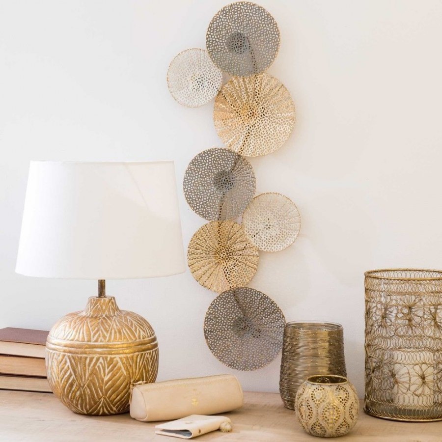 Круглые украшения на стену