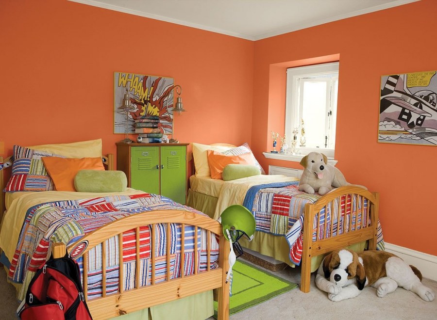 Детская цвет стен