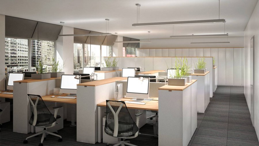 Планировка опен Спейс офис 50 м2