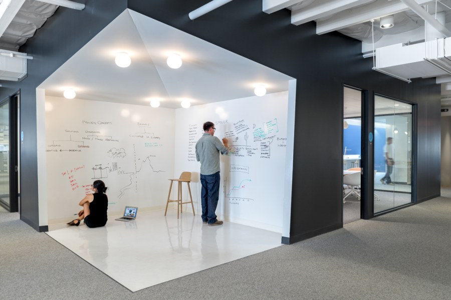 Креативное пространство в офисе