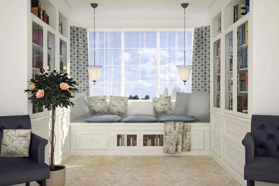 Диванчик в эркер на лоджию