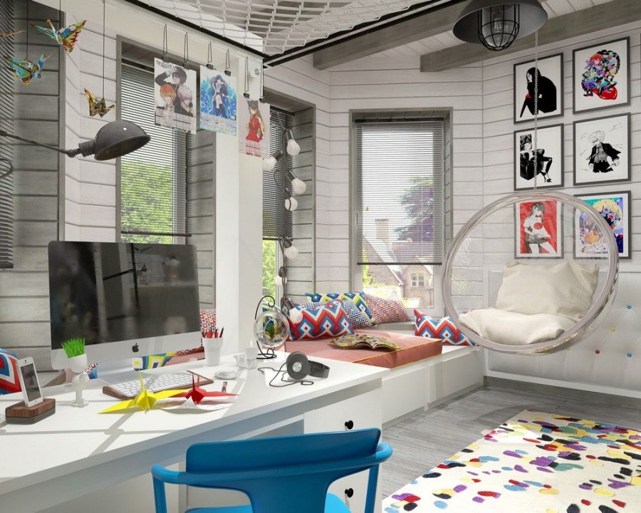 Интерьер комнаты мечты в стиле аниме