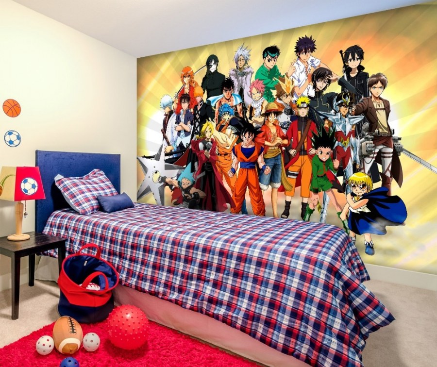 Детская комната в стиле аниме