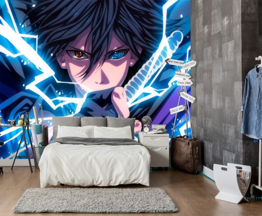 Комната в стиле аниме для мальчика