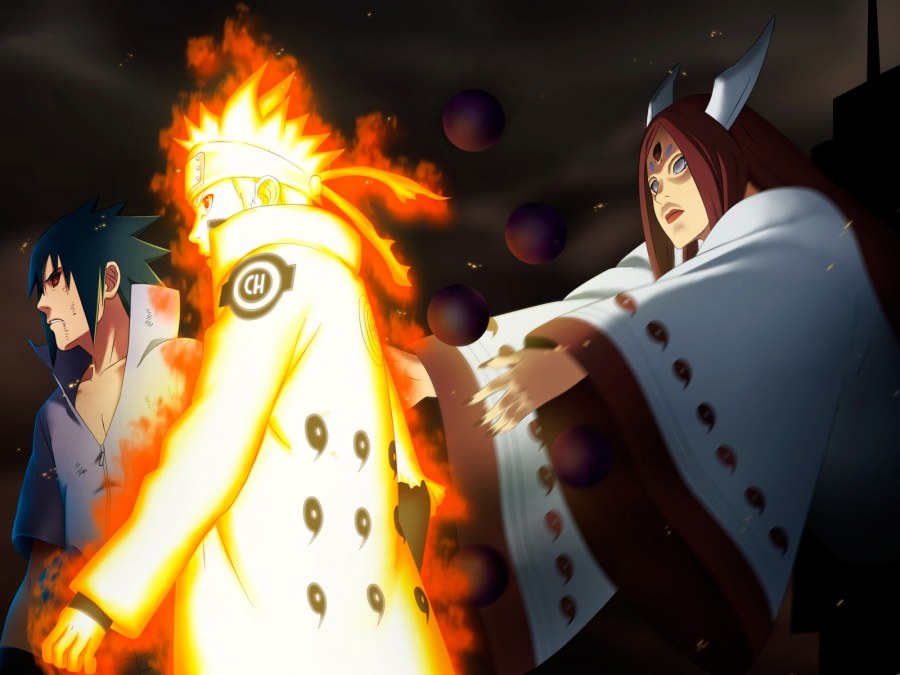 Наруто против Саске финальная битва