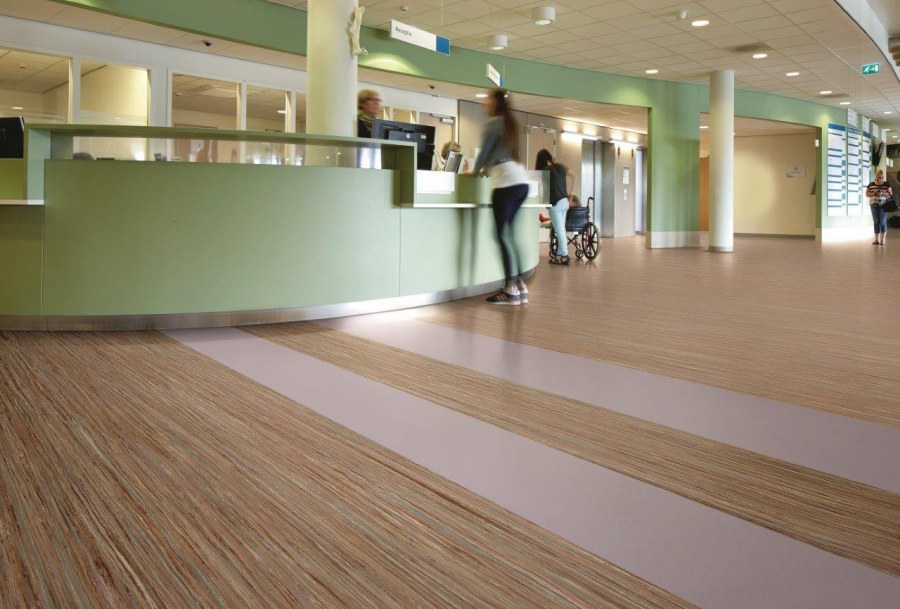 Линолеум натуральный Forbo Marmoleum Striato