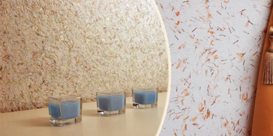 Декоративная штукатурка в спальне