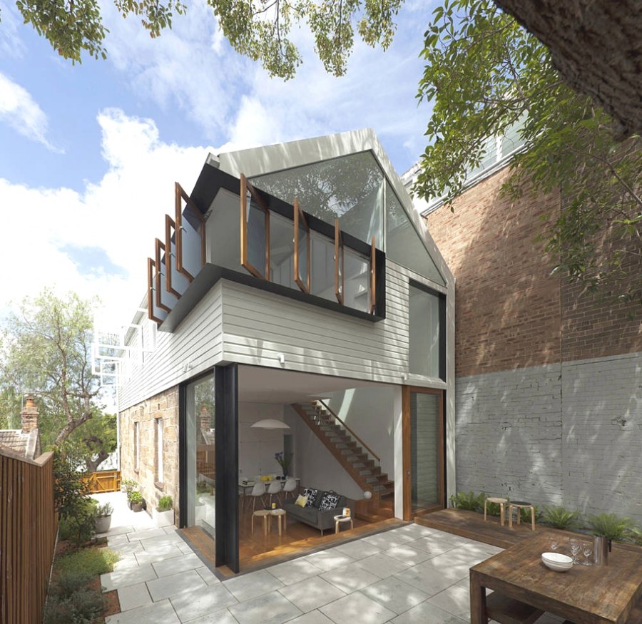 Пристройка в современном стиле