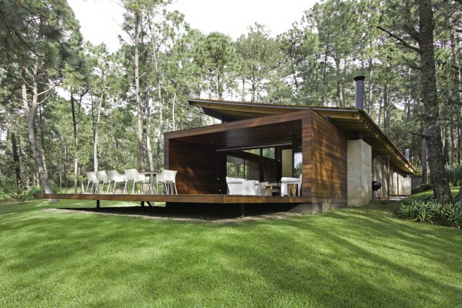 Дом в стиле хайтек Графский лес