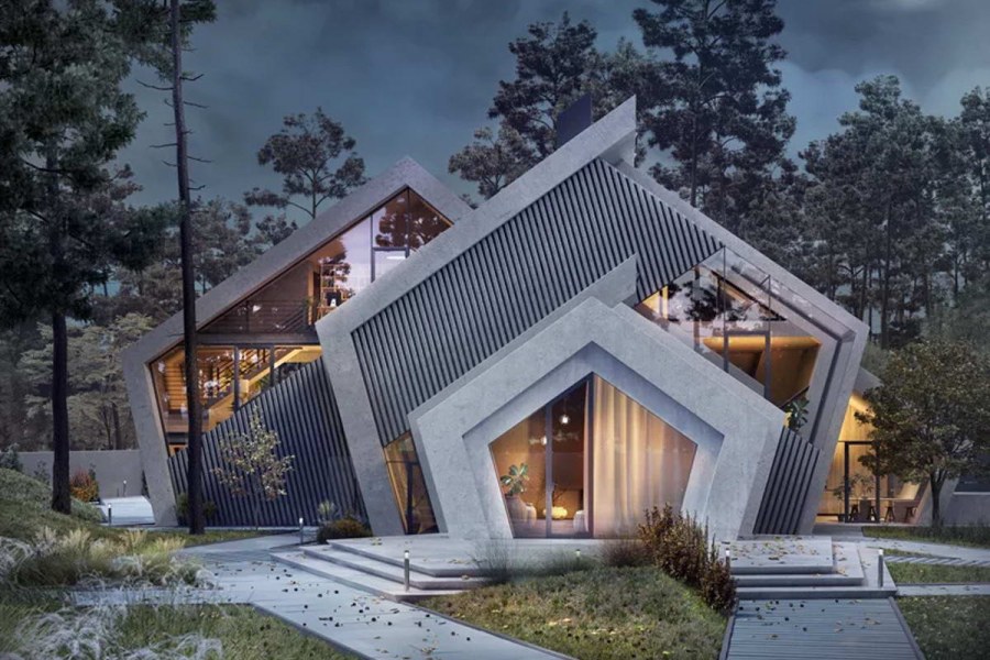 Футуристические проекты домов