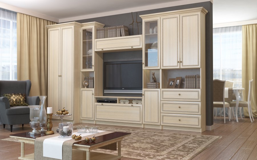 Гостиная патина 002 фабрика Галина