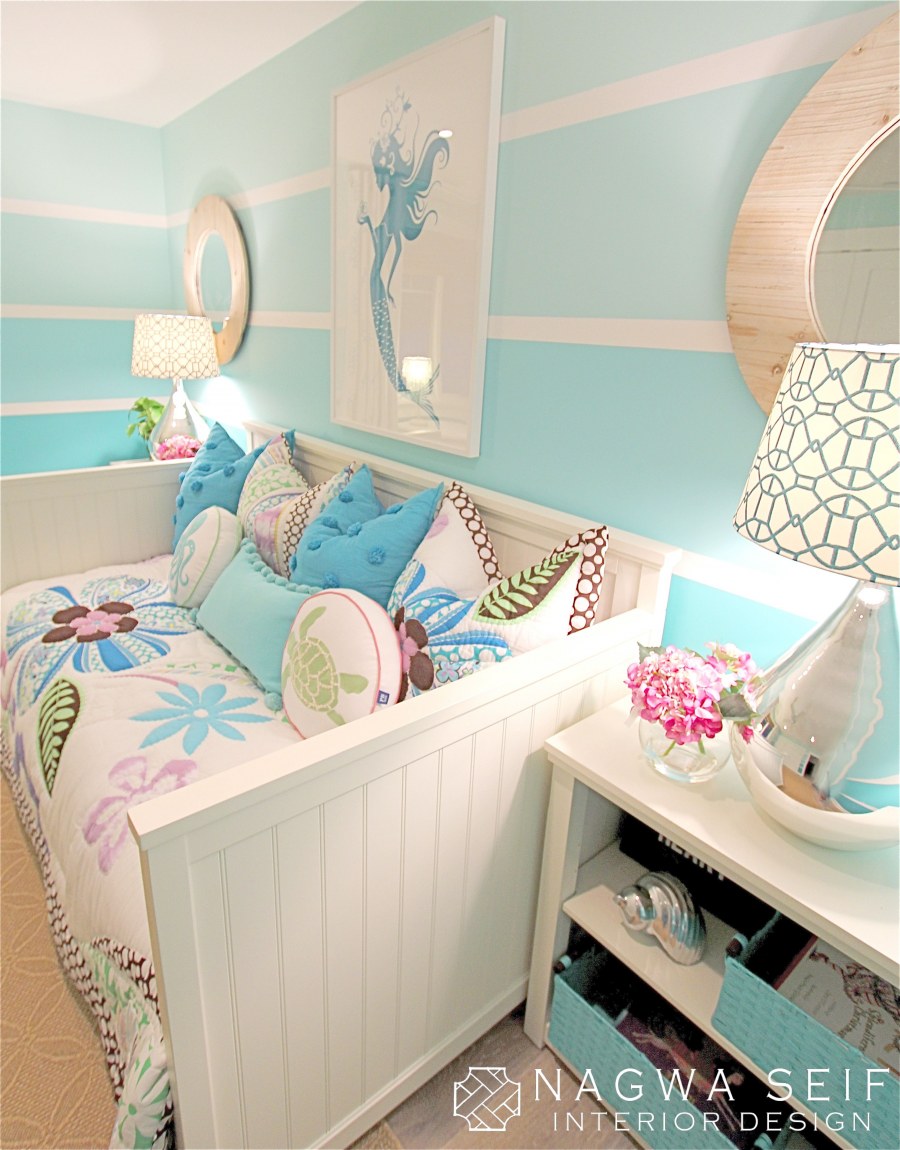 Детская в бирюзовом цвете