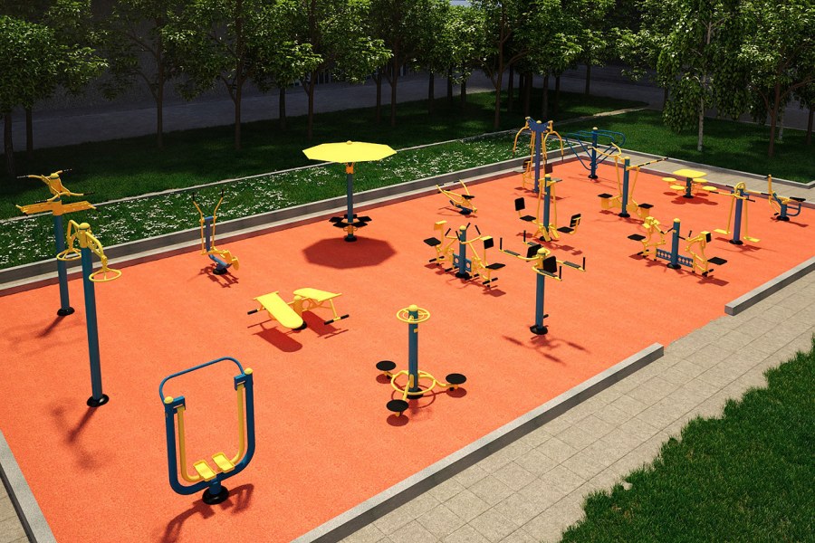 Уличные спортивные площадки