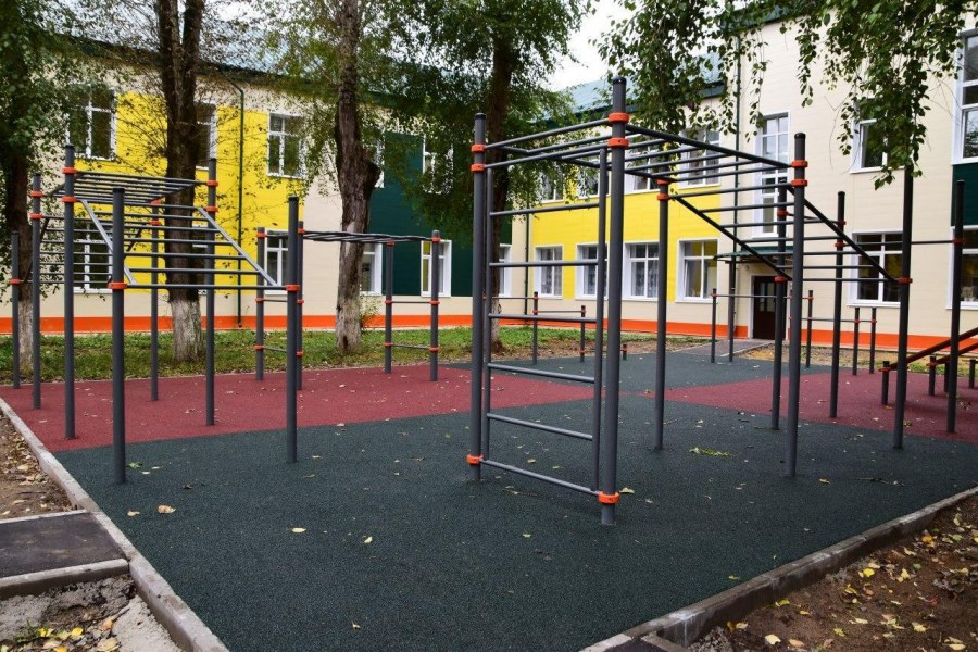 Спортплощадка в школе