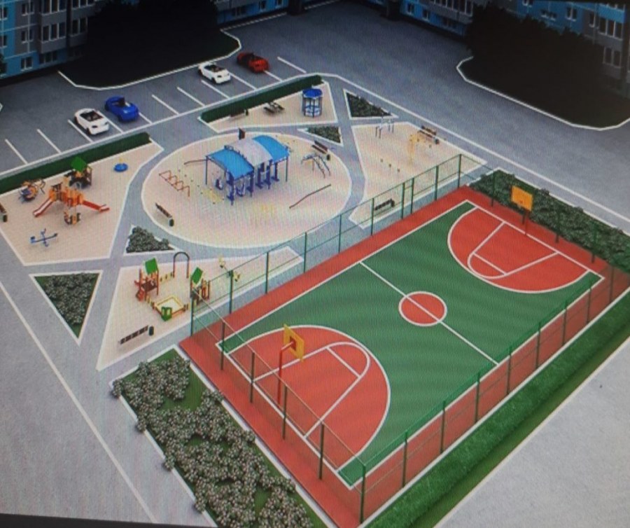 Обустройство спортивной площадки