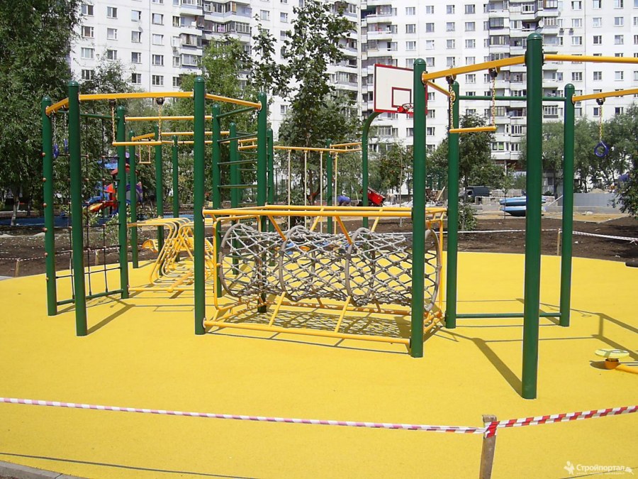 Современные детские и спортивные площадки