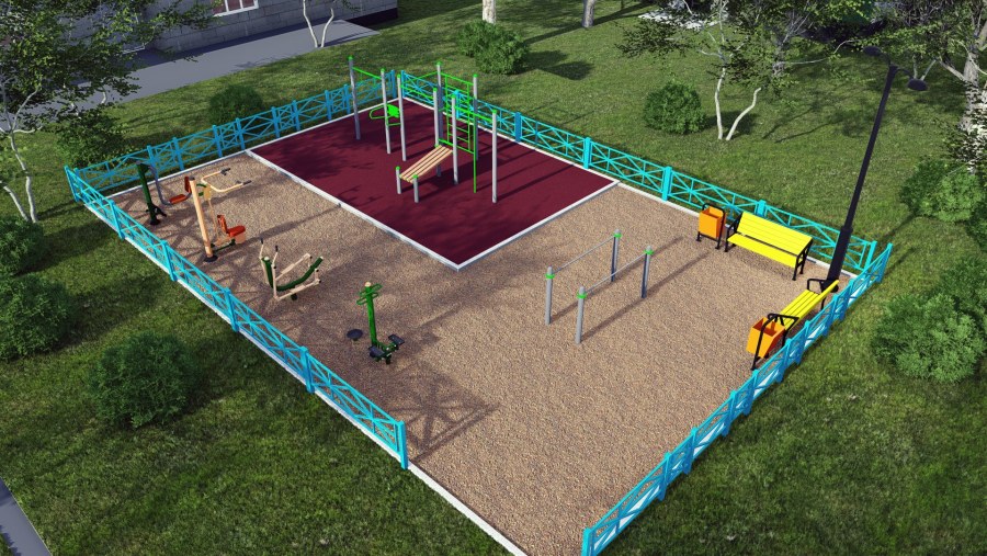 Благоустройство спортивных площадок