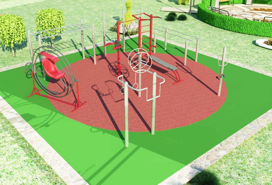 Обустройство спортивной площадки