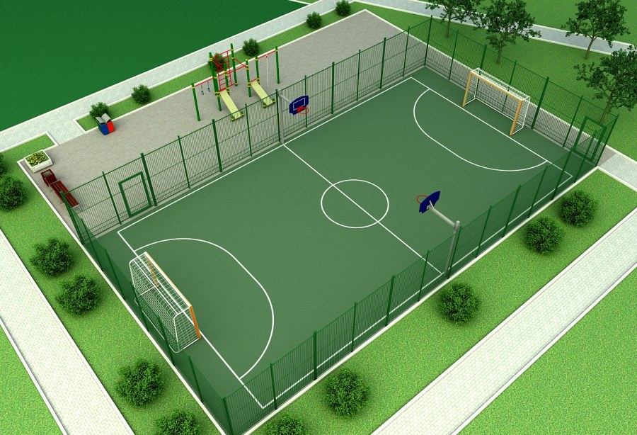 Проект детской спортивной площадки