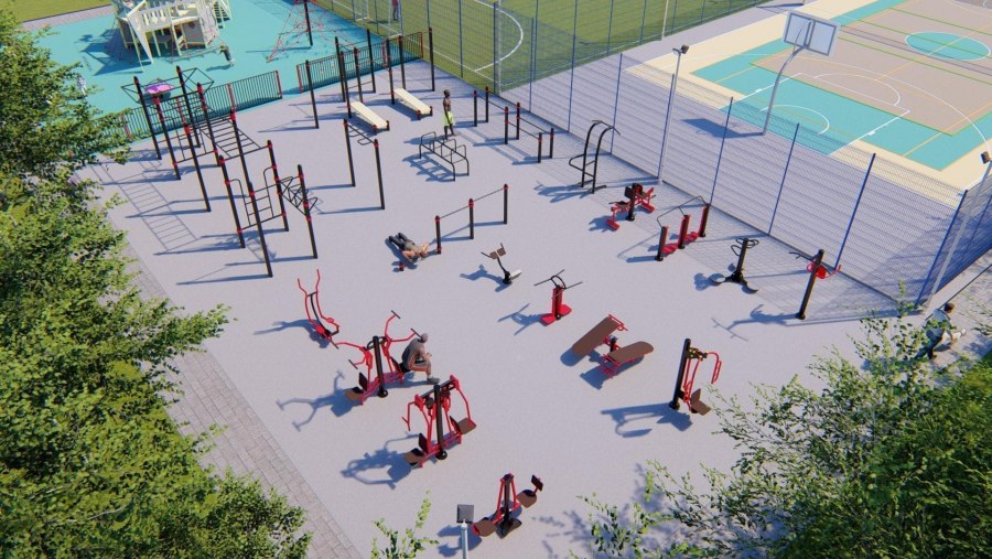 Спорт-площадка или спортплощадка