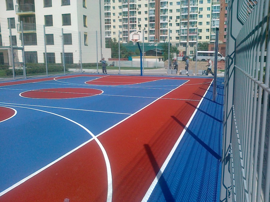 Сооружения для спортивных площадок