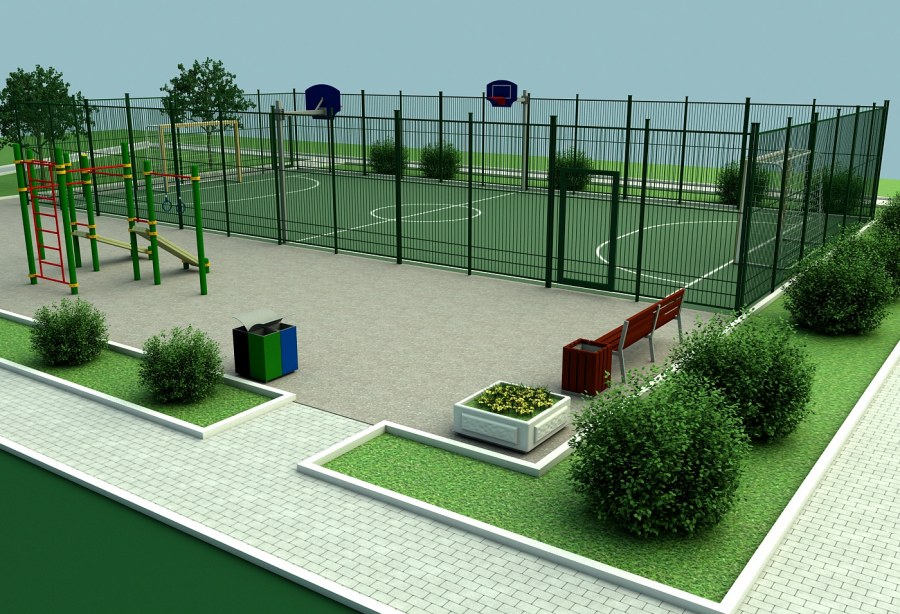 Благоустройство спортивных площадок