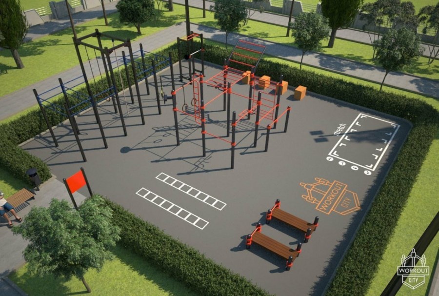 Современные спортивные площадки