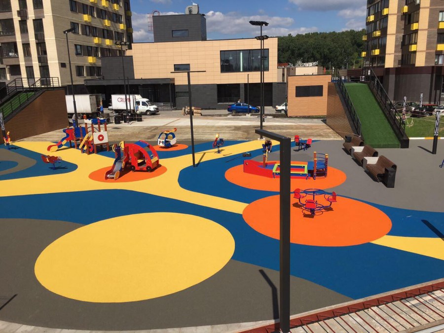 Свременная детская площадка DJ ldjht