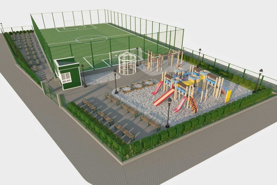 Благоустройство спортивных площадок