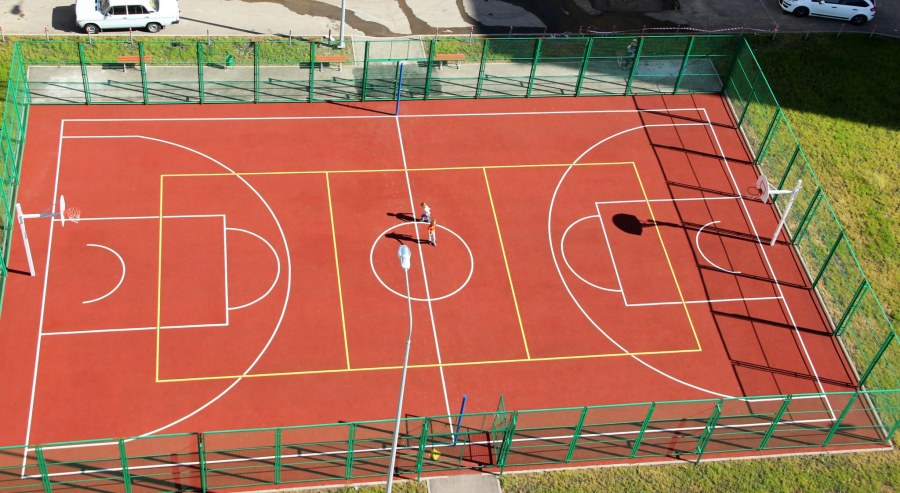 Современные спортивные площадки для игровых видов спорта