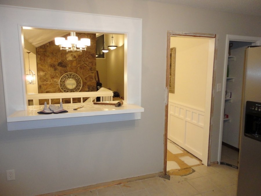 Декор проема в стене