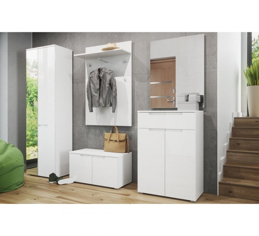 Белая мебель в прихожую
