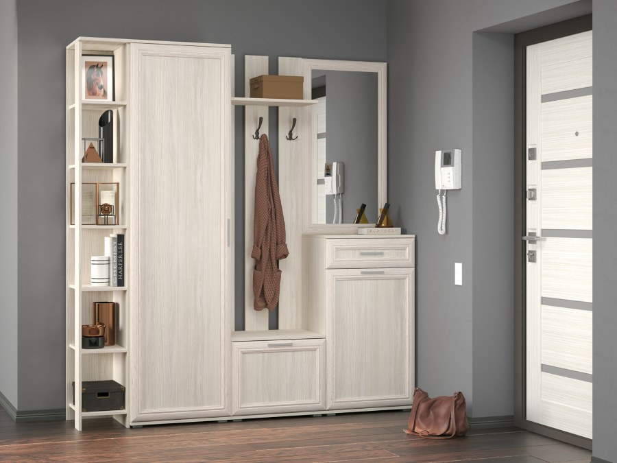 Прихожая джаз Анкор белый