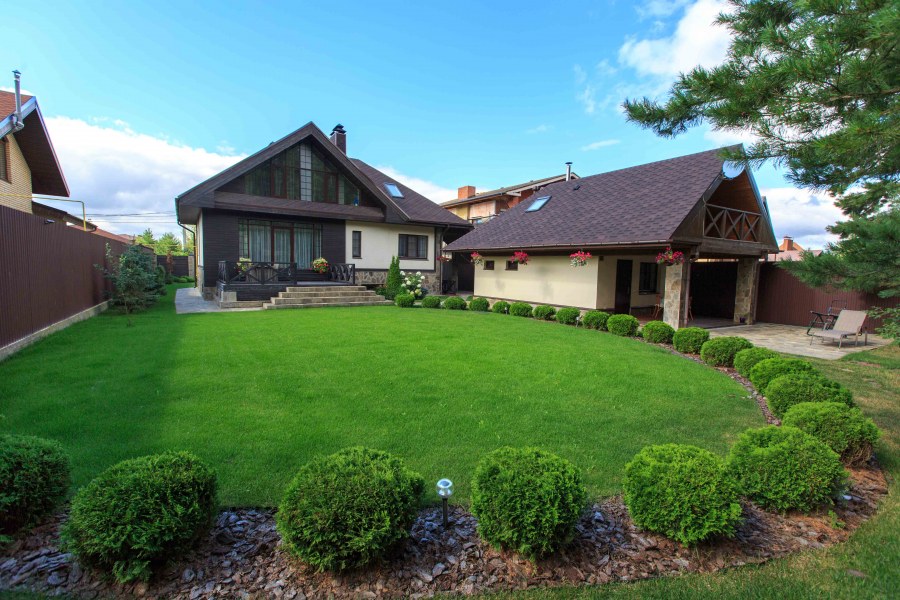 Ландшафт участка 10 соток