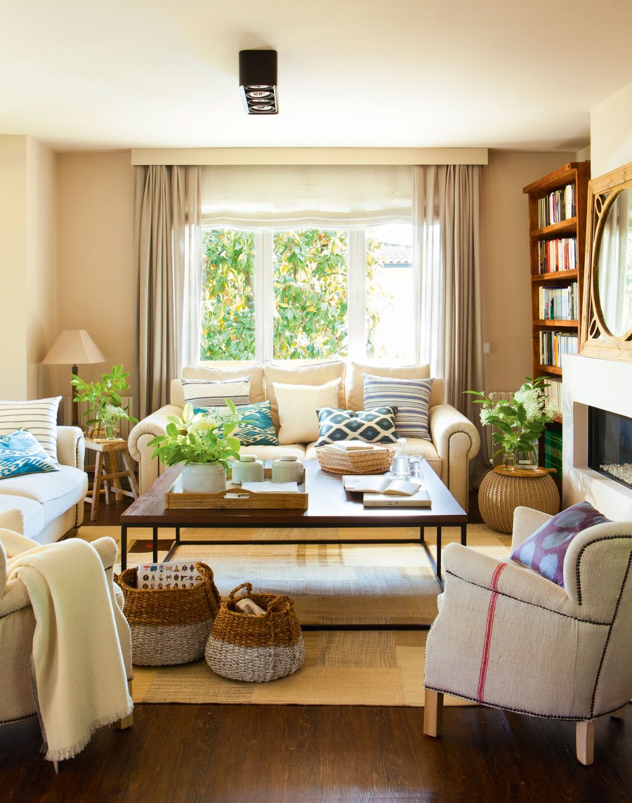 Уютный интерьер гостиной