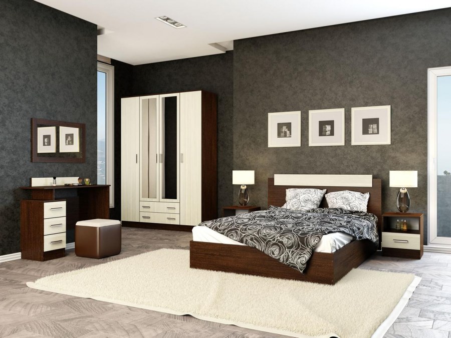 Кровать эко Эра венге лоредо