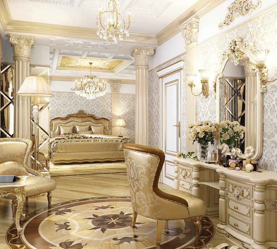 Барокко в интерьере 16 века