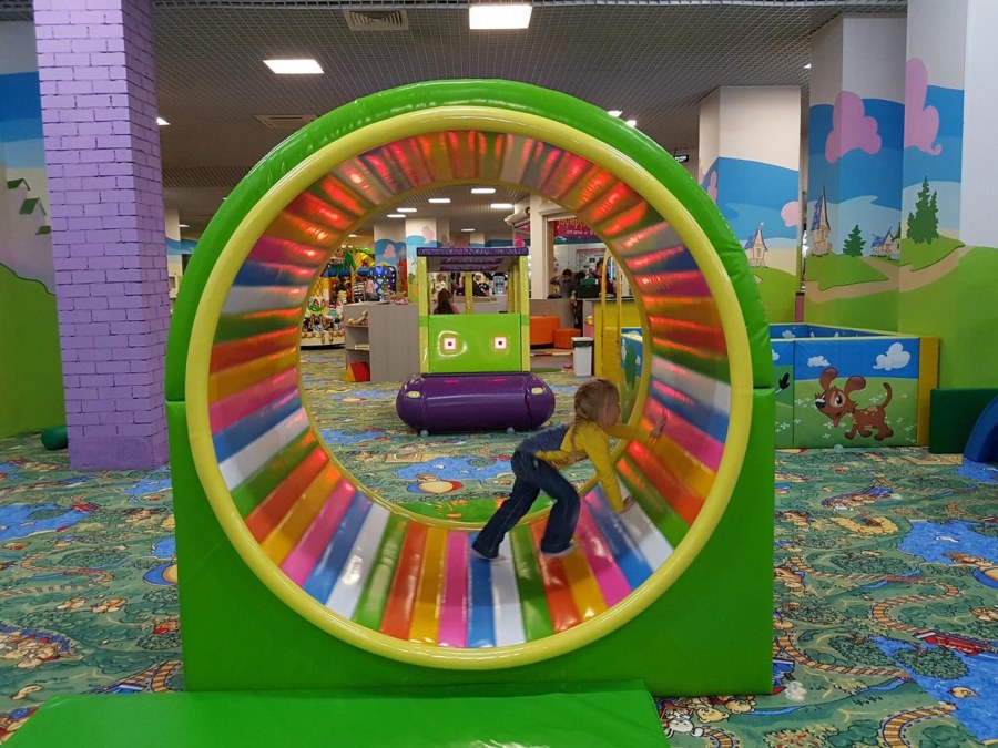 Детские аттракционы для помещений