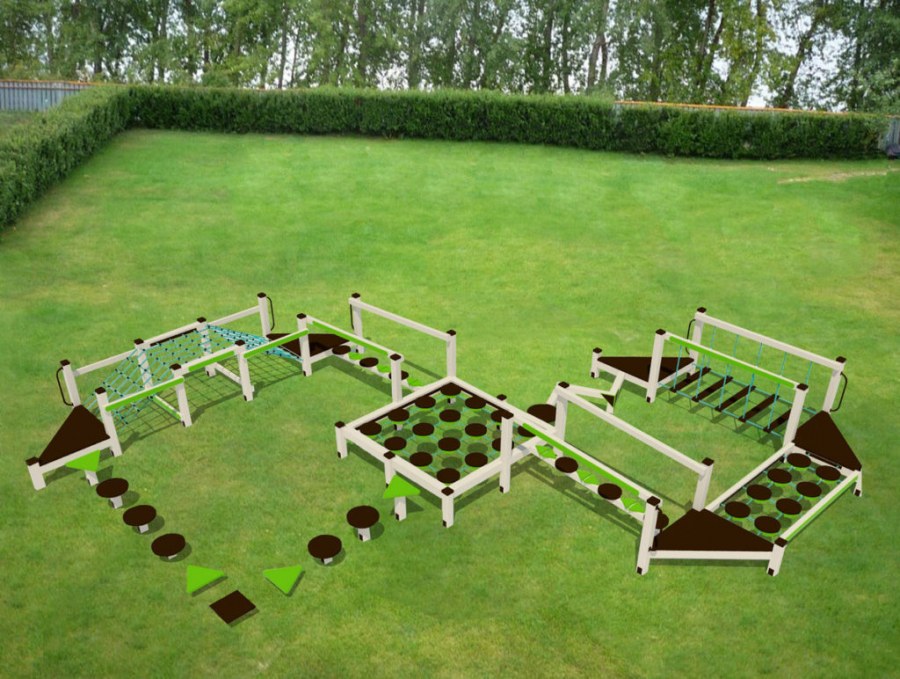 Детская полоса препятствий