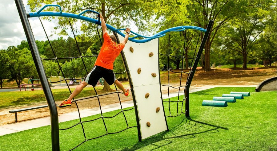 Красивые спортивные площадки