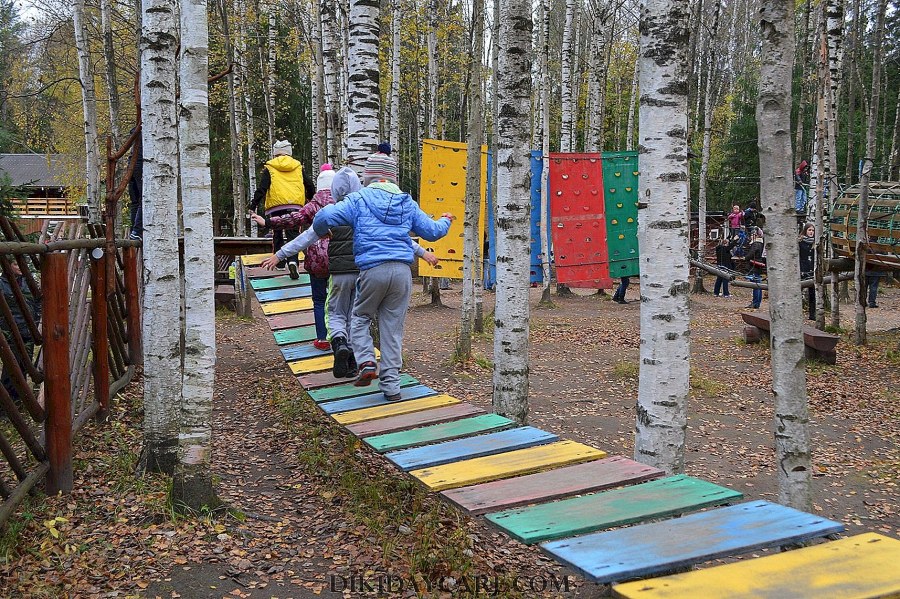 Дорожки на детской площадке